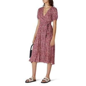 BA&SH Noemi Floral Dress Size Extra Small